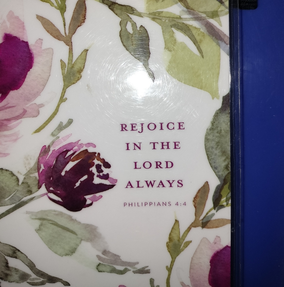 Floral Spiral PRAYER JOURNAL with Inspirational Quote - Picture 2 of 14